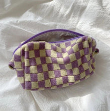 Load image into Gallery viewer, Checkered Keep All Pouch
