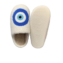 Load image into Gallery viewer, Evil Eye Slippers
